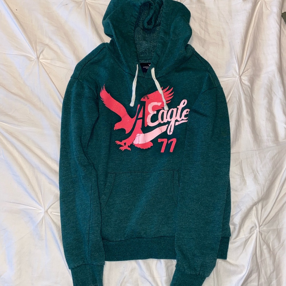 women’s xs american eagle retro hoodie